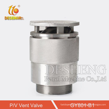 Aluminum Inner Breathing Vent valve/ PV vent for tank manhole